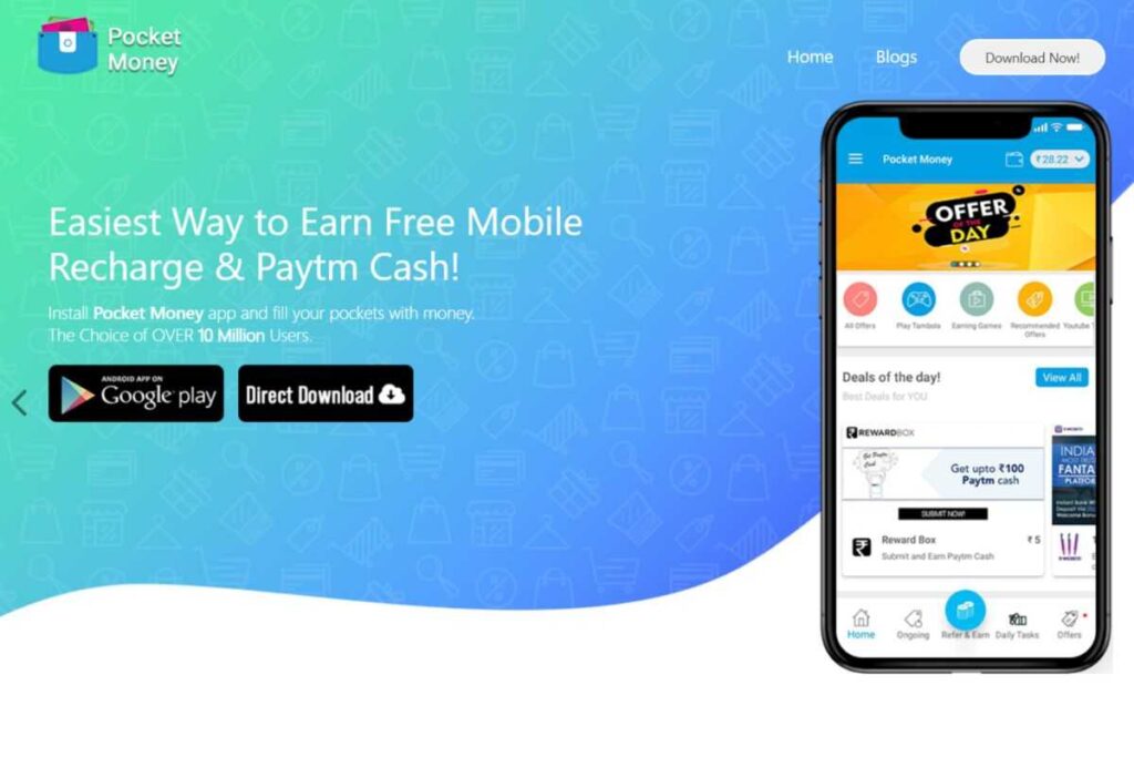 Pocket Money Paytm Cash Earning Games