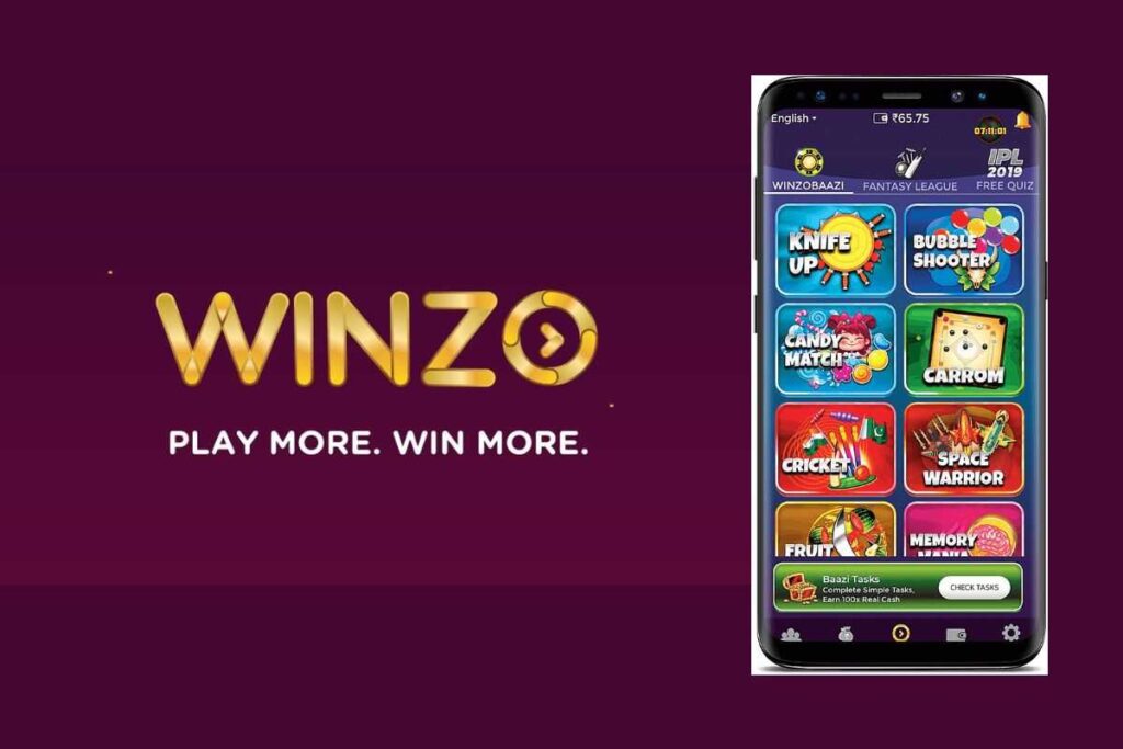 Winzo Paytm Cash Earning Games