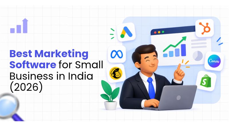 Best marketing software for small business in India 2026 compared