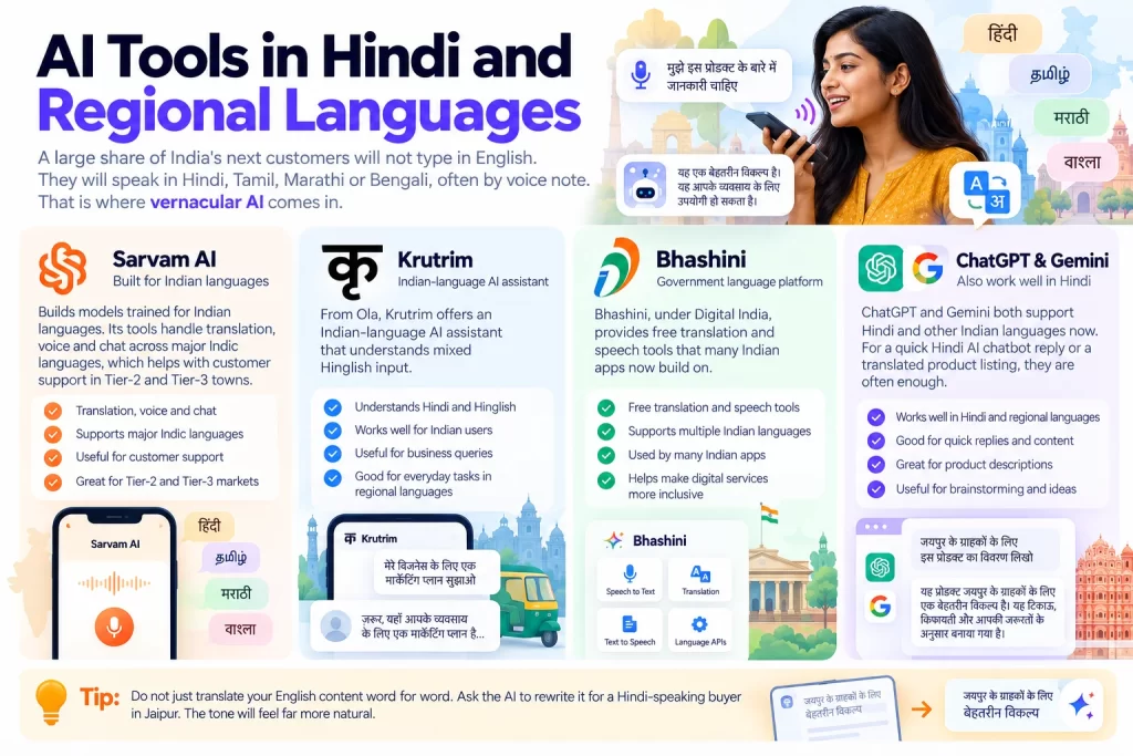 AI Tools for Indian Languages