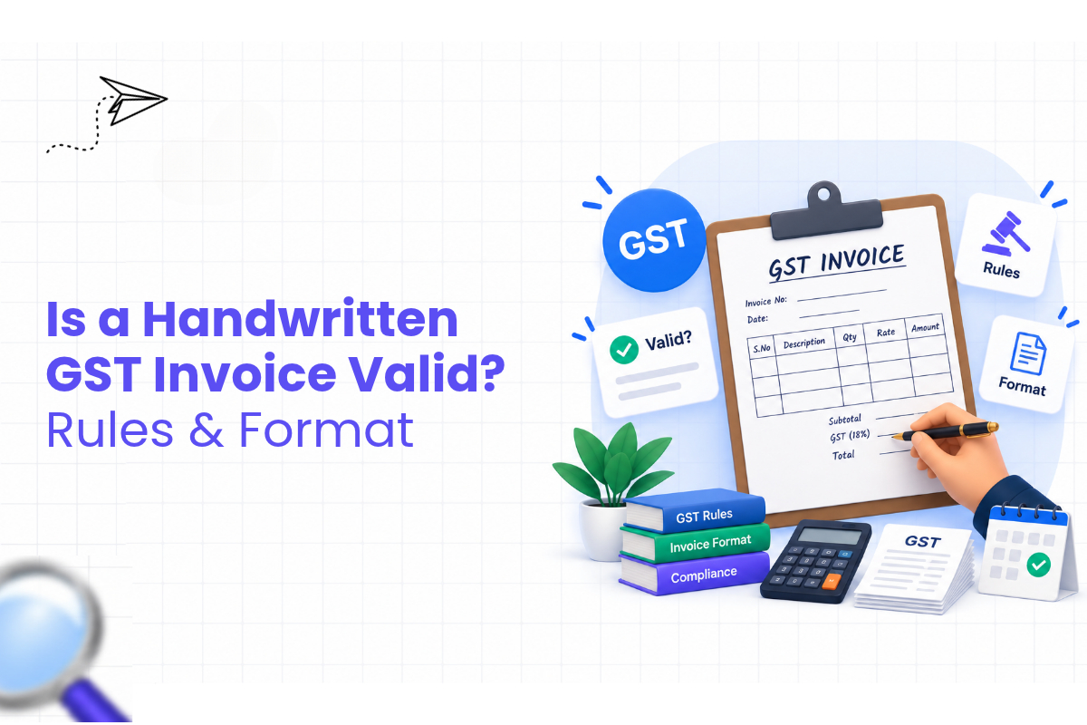 Is a Handwritten GST Invoice Valid Rules & Format