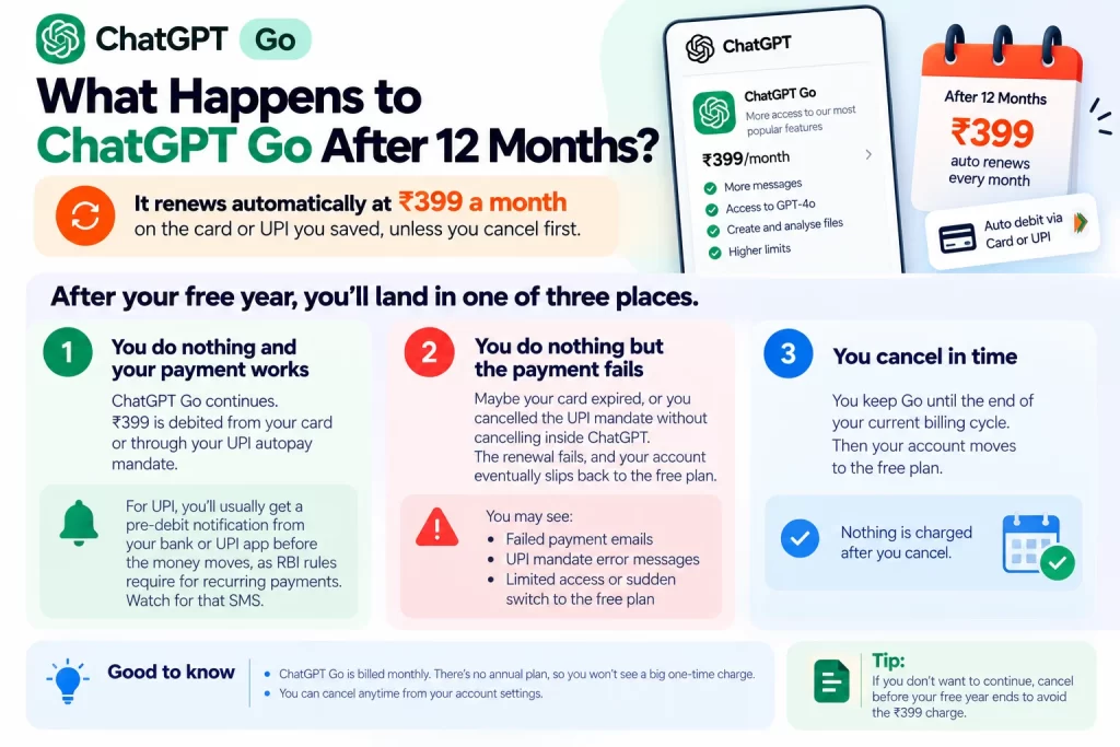 What Happens to ChatGPT Go After 12 Months